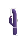 Coale Rabbit Vibrator 4 in 1 Lila von Pretty Love Flirtation