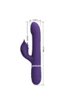 Zalin Rabbit Vibrator Perlen 4 in 1 Lila von Pretty Love Flirtation