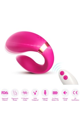 Vibrator für Paare mit Fernbedienung Fuchsia von Armony For Couples kaufen | Fesselliebe
