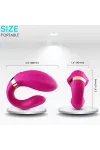 Vibrator für Paare mit Fernbedienung Fuchsia von Armony For Couples kaufen - Fesselliebe