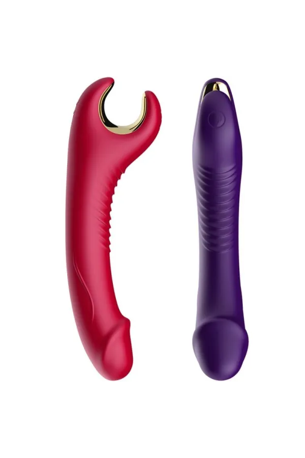 Prince Dildo Vibrator & Rotator Rot von Armony Vibrators kaufen - Fesselliebe