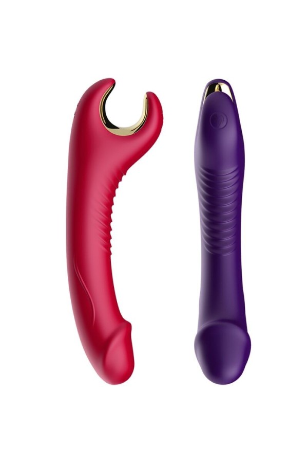 Prince Dildo Vibrator & Rotator Rot von Armony Vibrators kaufen | Fesselliebe