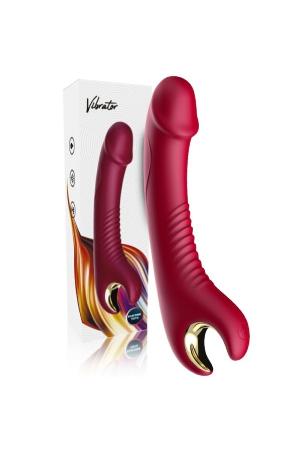 Prince Dildo Vibrator & Rotator Rot von Armony Vibrators kaufen | Fesselliebe