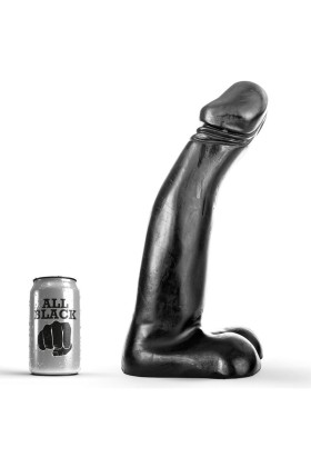 Realistischer Schwarzer Fistingdildo 29 cm von All Black kaufen | Fesselliebe