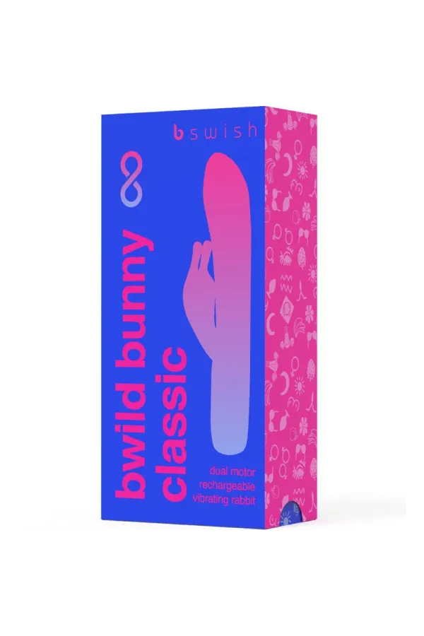 Bwild Bunny Infinite Klassischer Wiederaufladbarer Vibrator Aus Blauem Silikon von B Swish kaufen - Fesselliebe