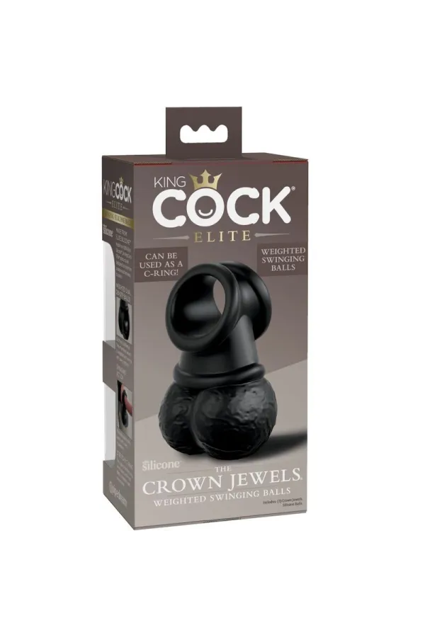 King Cock Elite - Ring mit Hoden-Silikon kaufen - Fesselliebe