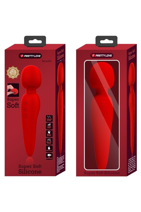 Meredith Massager 12 Vibrationsmodi Rot von Pretty Love Smart kaufen | Fesselliebe