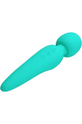 Meredith Massager 12 Vibrationsmodi Aqua Grün von Pretty Love Smart