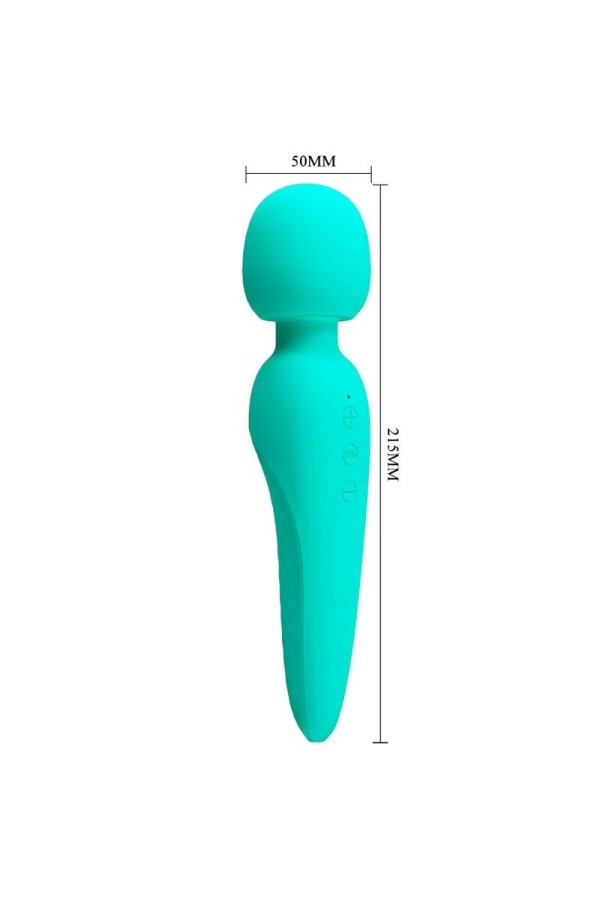 Meredith Massager 12 Vibrationsmodi Aqua Grün von Pretty Love Smart kaufen | Fesselliebe