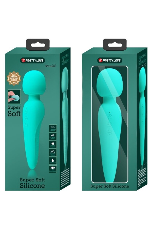 Meredith Massager 12 Vibrationsmodi Aqua Grün von Pretty Love Smart kaufen | Fesselliebe