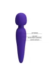 PRETTY LOVE - MEREDITH MASSAGER 12 VIBRATIONSMODI LILA kaufen - Fesselliebe