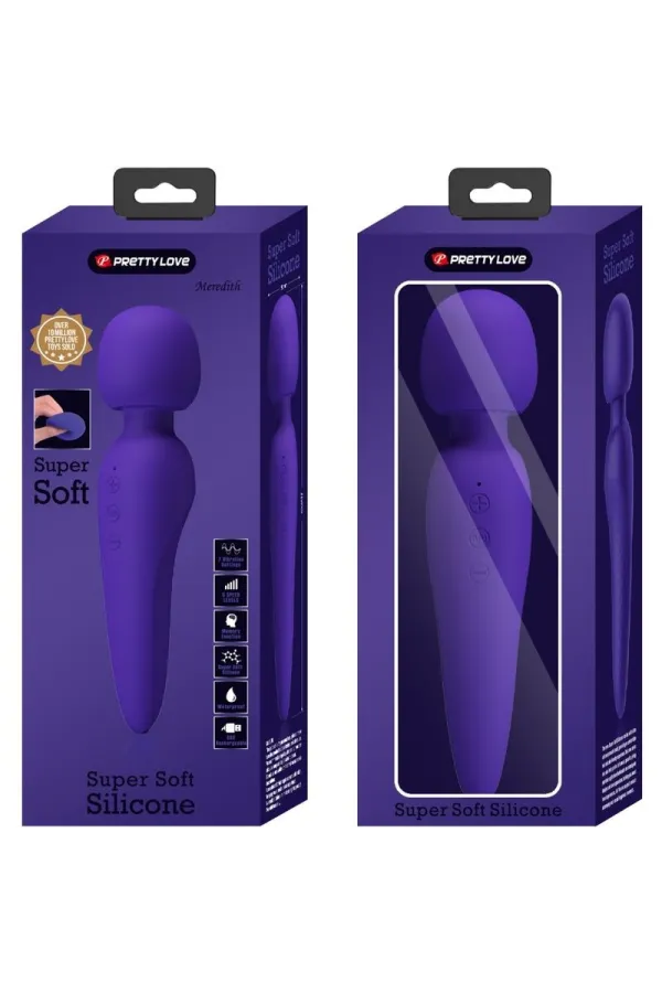 PRETTY LOVE - MEREDITH MASSAGER 12 VIBRATIONSMODI LILA kaufen - Fesselliebe