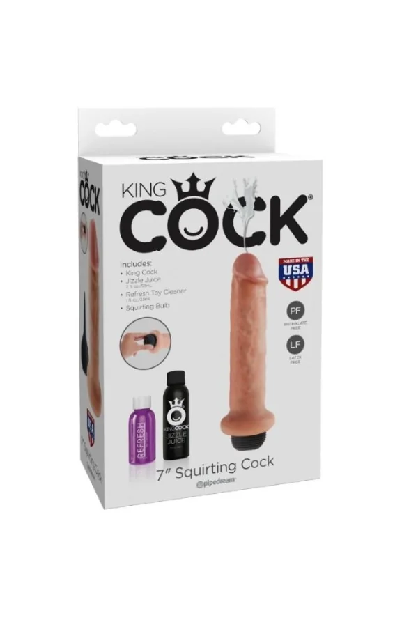 King Cock 17,8 Cm Squirting Cock von King Cock kaufen - Fesselliebe