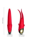 Shadow Vibrator Doppelkopf Teasing Rot von Armony Vibrators kaufen - Fesselliebe