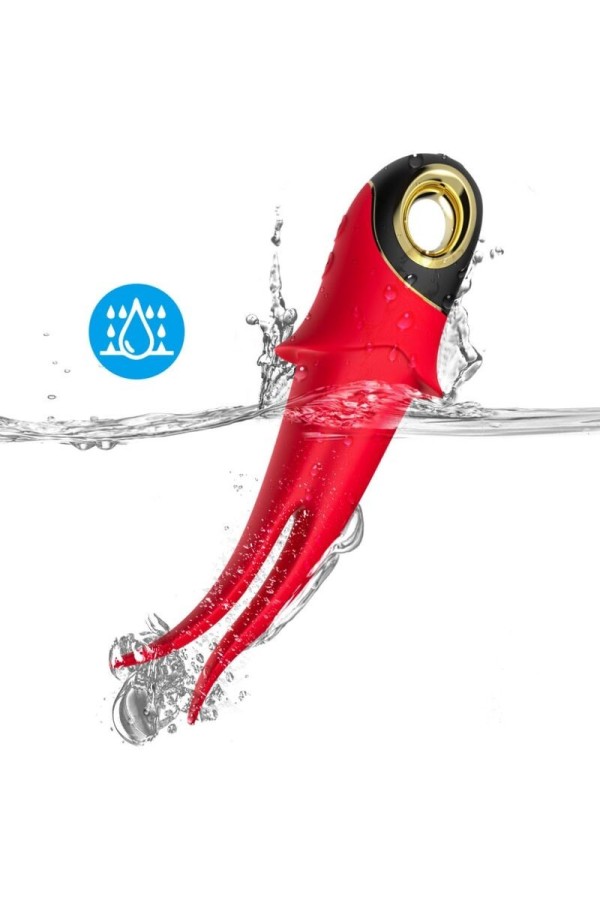 Shadow Vibrator Doppelkopf Teasing Rot von Armony Vibrators kaufen | Fesselliebe