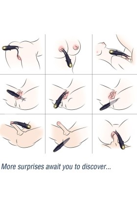 Shadow Vibrator Doppelkopf Teasing Blau von Armony Vibrators kaufen | Fesselliebe