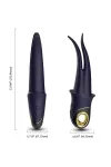 Shadow Vibrator Doppelkopf Teasing Blau von Armony Vibrators kaufen - Fesselliebe