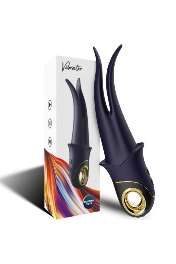 Shadow Vibrator Doppelkopf Teasing Blau von Armony Vibrators kaufen | Fesselliebe