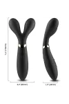 Y-Wand Massager & Vibrator Doppelkopf Schwarz von Armony Massagers kaufen - Fesselliebe