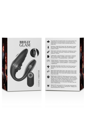 Paar mit Pulsierender und Vibrierender mit Fernbedienung von Brilly Glam kaufen | Fesselliebe