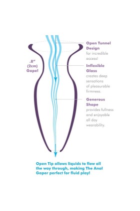 Anal-Gaper-Dilator für Anfänger, Kristallgrösse S von Anal Fantasy Elite Collection kaufen | Fesselliebe