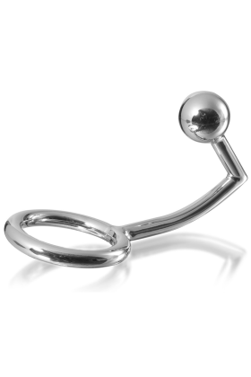 Penisring mit Anal-Eindringlingshaken, 40 Mm von Metal Hard kaufen | Fesselliebe