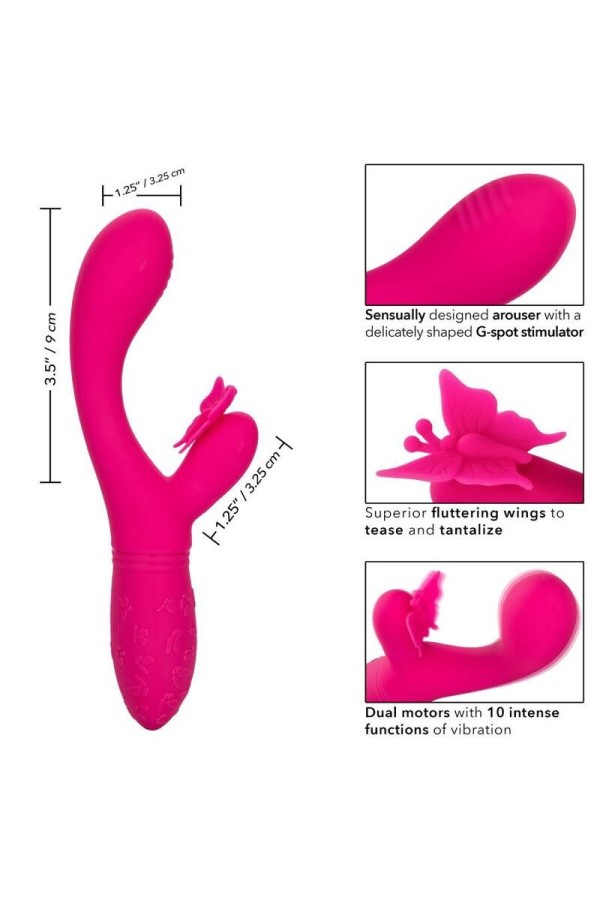 Schmetterling Kuss Flutter Rosa von Calexotics kaufen | Fesselliebe