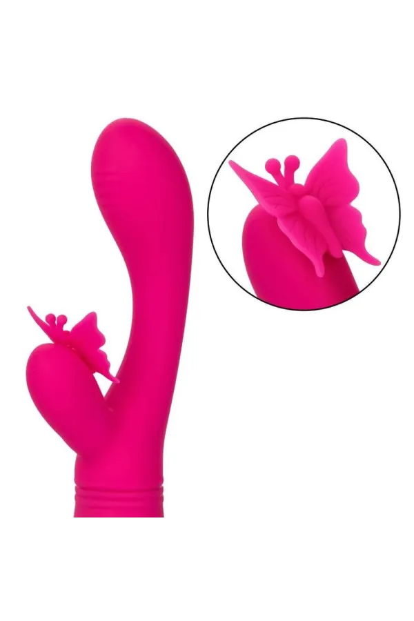 Butterfly Kiss Flutter Vibrator Rosa von California Exotics kaufen - Fesselliebe