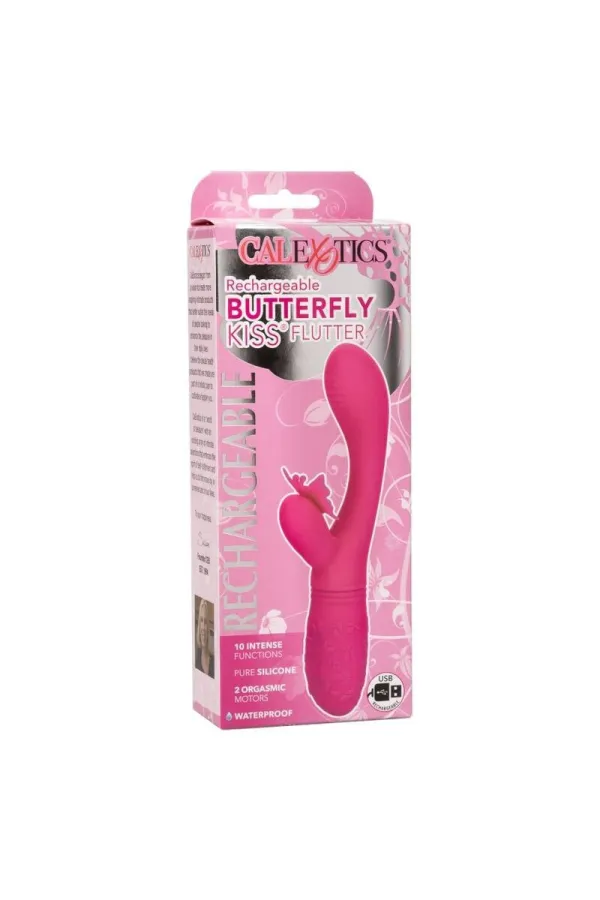 Butterfly Kiss Flutter Vibrator Rosa von California Exotics kaufen - Fesselliebe