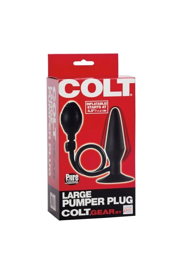 Colt Grosser Aufblasbarer Anal Plug Schwarz von California Exotics kaufen - Fesselliebe