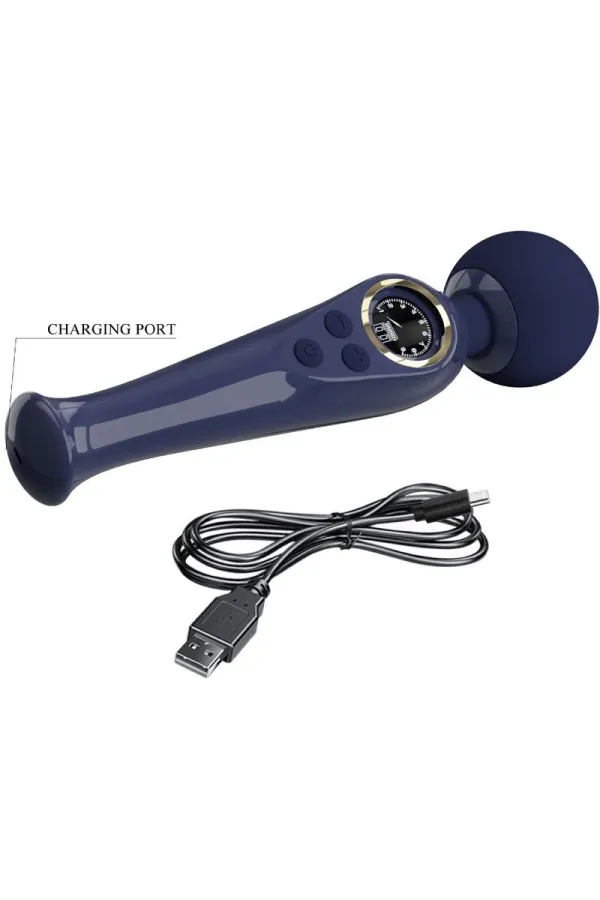 PRETTY LOVE - SKYLER VIBRATOR STAB BLAU kaufen - Fesselliebe