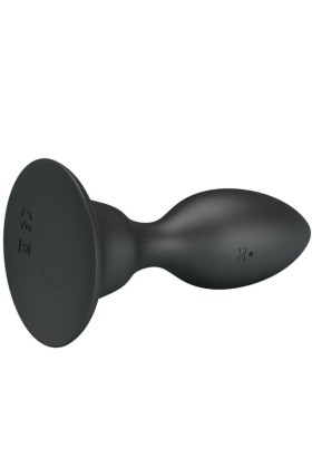 Analstecker mit Vibration, Schwarze mit Fernbedienung von Mr Play kaufen | Fesselliebe