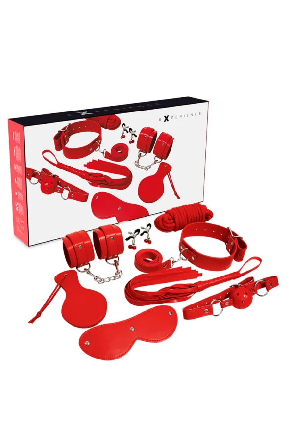 Bdsm Fetish Set Rote Serie von Experience kaufen - Fesselliebe