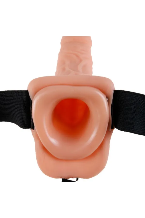 Fetish Fantasy Series 9" Hohl Strap-On mit Bällen 22,9 Cm Fleisch von Fetish Fantasy Series kaufen - Fesselliebe