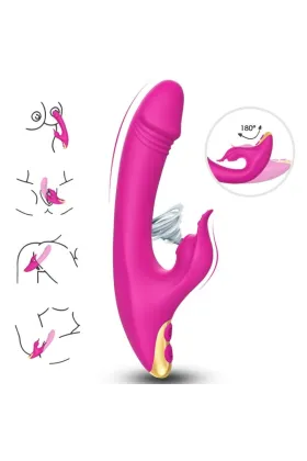 Amant Leckt Vibrierenden Clit und G-Spot Fuchsia von Armony Stimulators