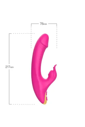 Amant Leckt Vibrierenden Clit und G-Spot Fuchsia von Armony Stimulators