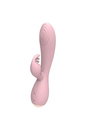 Magic Stick Vibrator mit Kaninchen - Hellrosa von Nalone