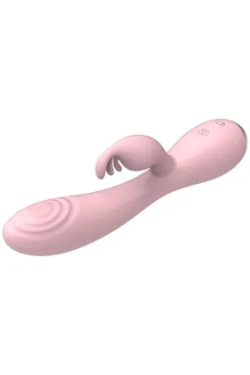 Magic Stick Vibrator mit Kaninchen - Hellrosa von Nalone