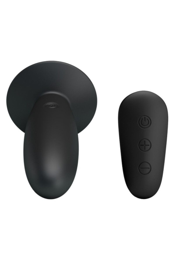 Analstecker mit Vibration, Schwarze mit Fernbedienung von Mr Play kaufen | Fesselliebe