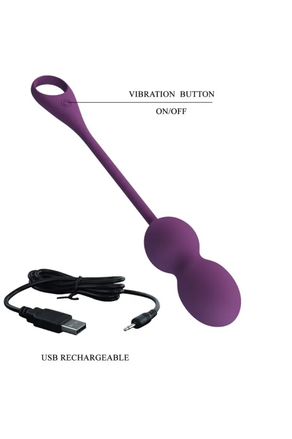 PRETTY LOVE - ELVIRA KEGEL BALLS APP FERNBEDIENUNG LILA kaufen - Fesselliebe