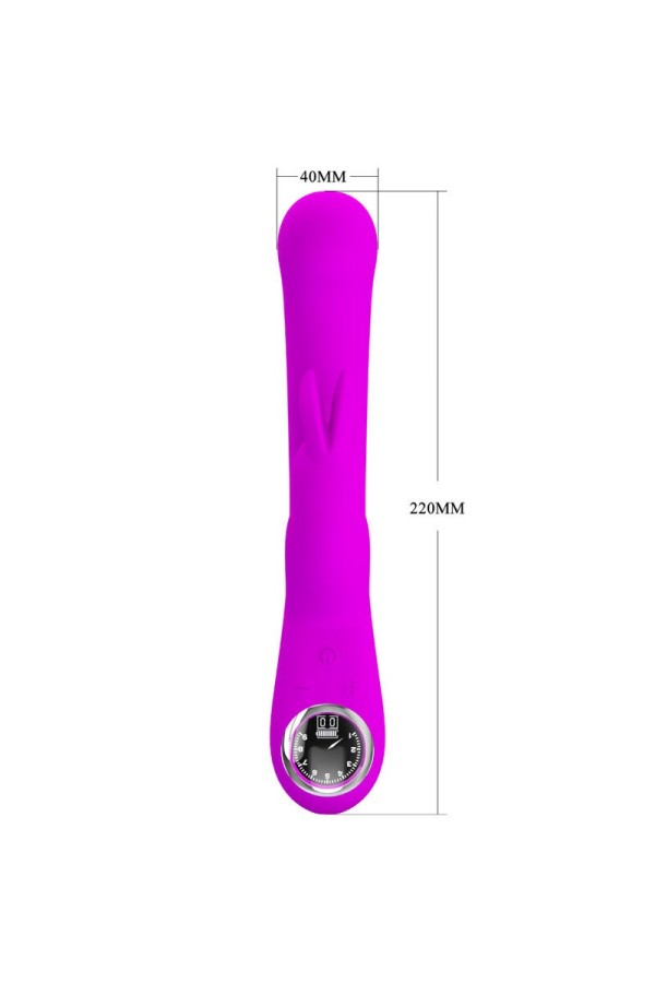 Lamar Rabbit Vibrator & Violetter G-Spot von Pretty Love Flirtation kaufen | Fesselliebe
