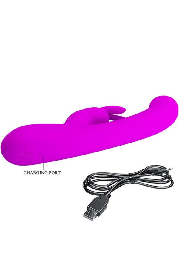 Lamar Rabbit Vibrator & Violetter G-Spot von Pretty Love Flirtation kaufen | Fesselliebe