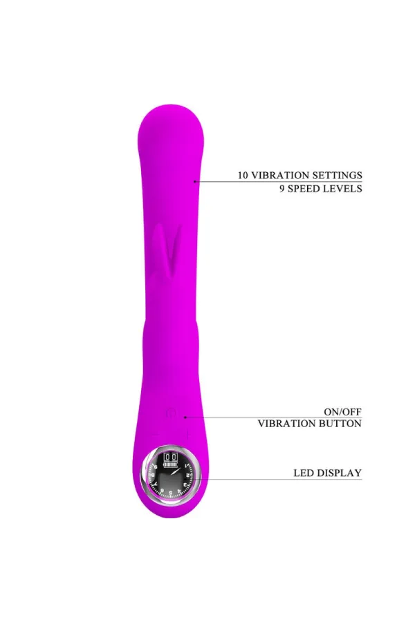 PRETTY LOVE - LAMAR RABBIT VIBRATOR & VIOLETTER G-SPOT kaufen - Fesselliebe