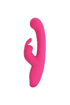 Lamar Rabbit Vibrator & Rosa G-Spot von Pretty Love Led