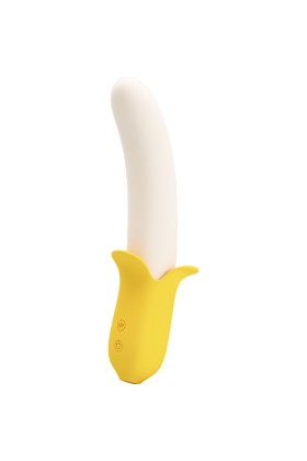Banana Geek Super Power 7 Vibrationen Up&Down Silikon Schwarz von Pretty Love kaufen | Fesselliebe