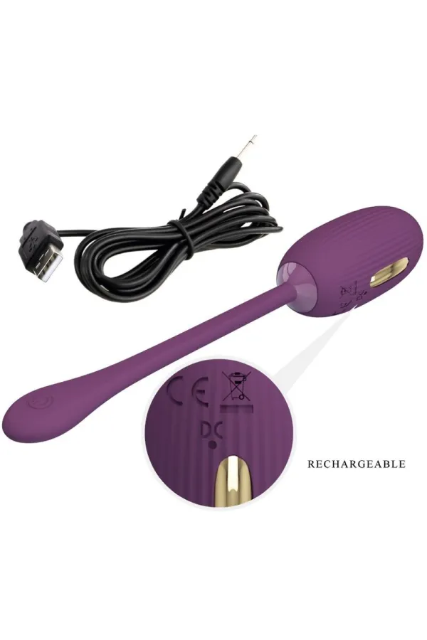 PRETTY LOVE - DOREEN PURPLE WIEDERAUFLADBARES VIBRATIONS-EI kaufen - Fesselliebe