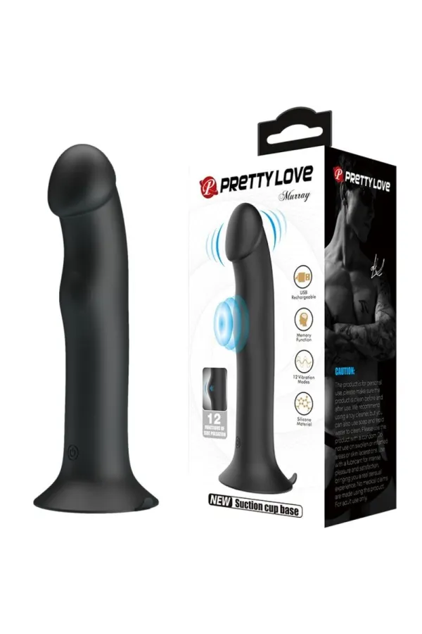 Murray Vibrator und Klitorisauger Schwarz von Pretty Love Flirtation kaufen - Fesselliebe