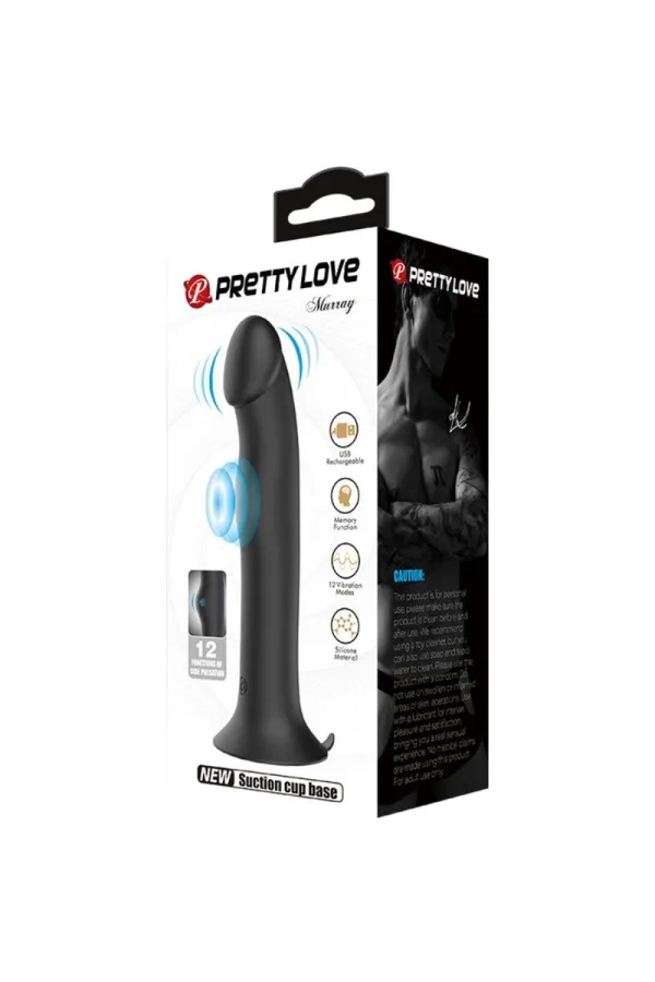 Murray Vibrator und Klitorisauger Schwarz von Pretty Love Flirtation kaufen - Fesselliebe