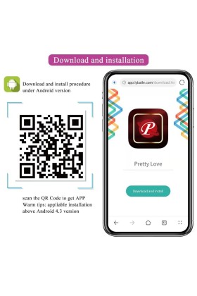 Billy Vibrationsfernbedienung Lila mit kostenloser App von Pretty Love kaufen | Fesselliebe