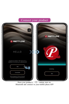 Billy Vibrationsfernbedienung Lila mit kostenloser App von Pretty Love kaufen | Fesselliebe